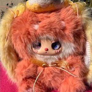 Baby Three-Lila 600% V3 Masquerade Party With My Girl orange bunny